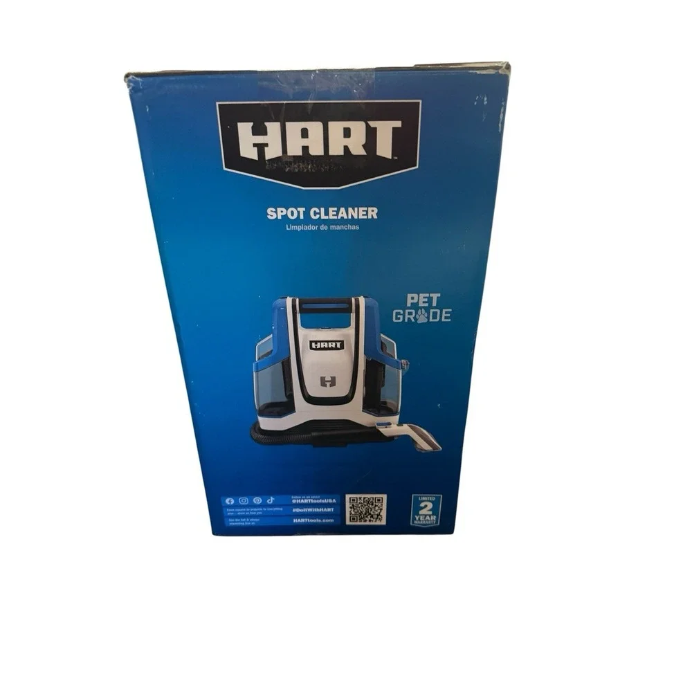 HART Corded Spot‎ Cleaner with Pet Accessory Tool, 51oz Tank & 5 Foot Hose NEW